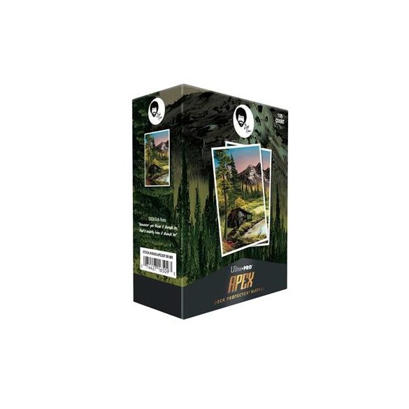 UP - Mountain Retreat 105ct APEX Deck Protector Sleeves for Bob Ross-16509