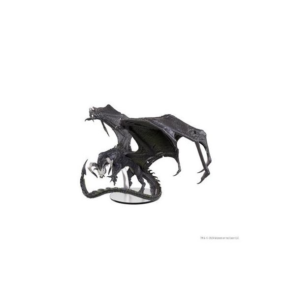 D&D Icons of the Realms: Adult Black Dragon [NEW]-WZK96320