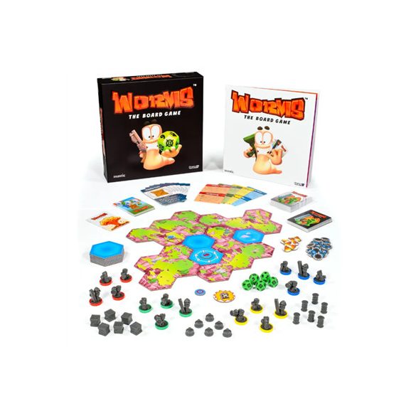Worms Board Game Core Game - EN-MGWO101