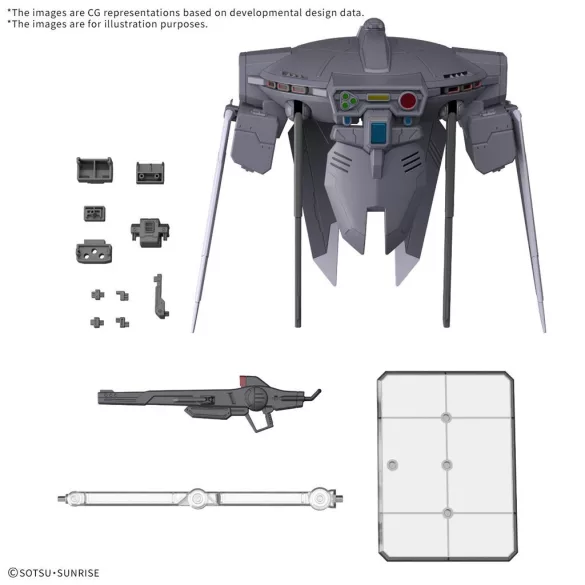 OPTION PARTS SET GUNPLA 15 (CAVALIER AIFRID)-MK68343