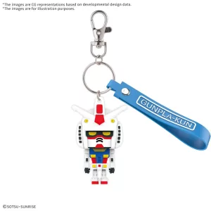 GUNPLA-KUN 3D RUBBER MASCOT KEYCHAIN-MK68384