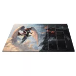 Neverrift TCG Playmat: Valkyrie & Fire Giant prémium játékszőnyeg