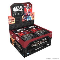 FFG - Star Wars: Unlimited - Twilight of the Republic Booster Display (24 Booster) - IT-SWH0302it