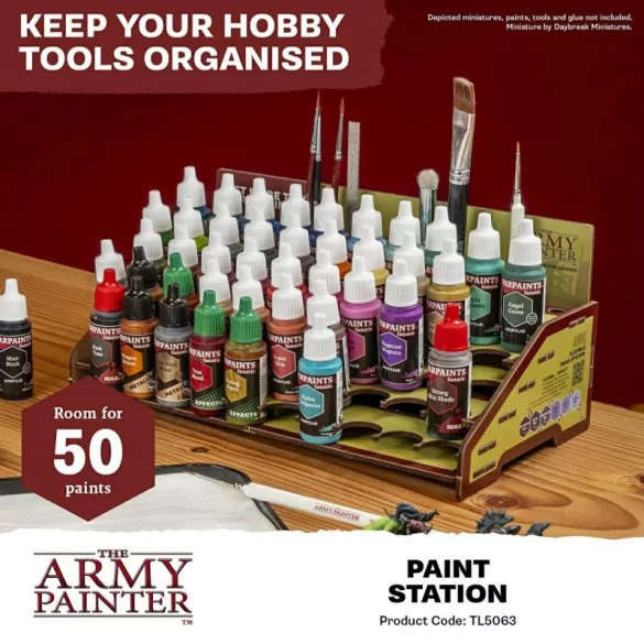 The Army Painter Paint Station festőállomás miniatúrafestéshez