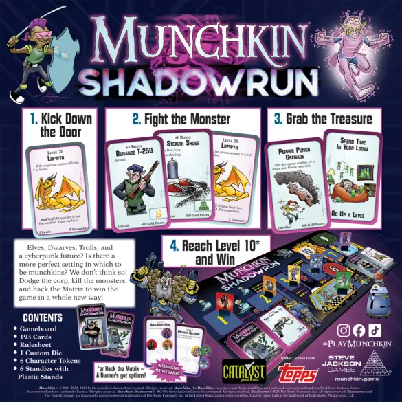 Munchkin Shadowrun - EN-SJG4461
