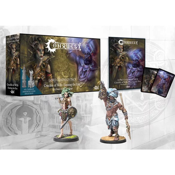 Conquest - Lore Campaign Pack - Crucible of Wills: Fanning the Fire - EN