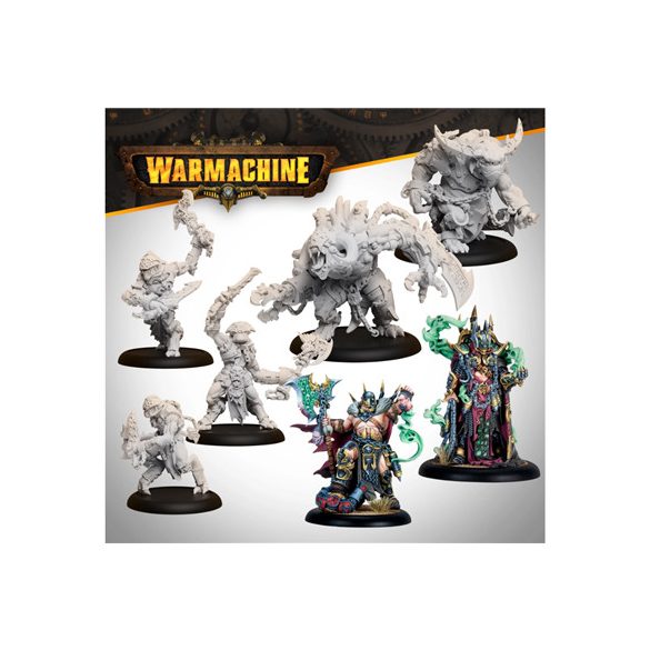Warmachine: Orgoth Cursebound Command Cadre - EN-SFIK-ORG052