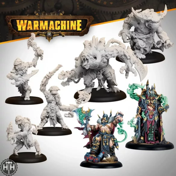 Warmachine: Orgoth Cursebound Command Cadre - EN-SFIK-ORG052