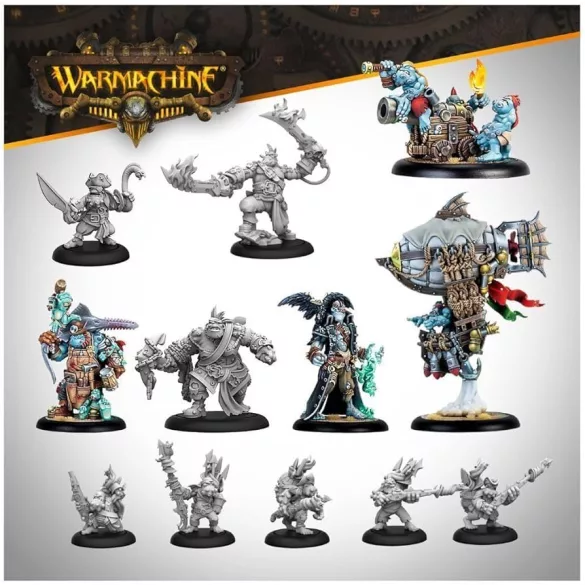 Warmachine: Southern Kriels Brineblood Marauders Auxiliary Expansion - EN-SFIK-SKR122