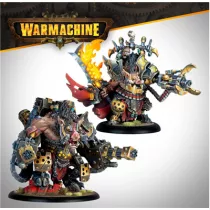 Warmachine: Emperor Carver Ultimus Esquire III & War Boar MMD47 - EN-SFIK-MER101