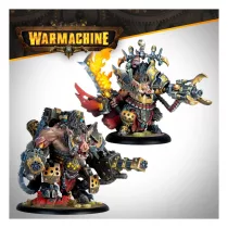 Warmachine: Emperor Carver Ultimus Esquire III & War Boar MMD47 miniatűr készlet - angol kiadás