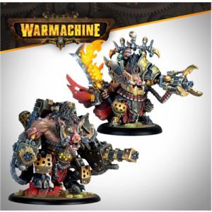 Warmachine: Emperor Carver Ultimus Esquire III & War Boar MMD47 - EN-SFIK-MER101