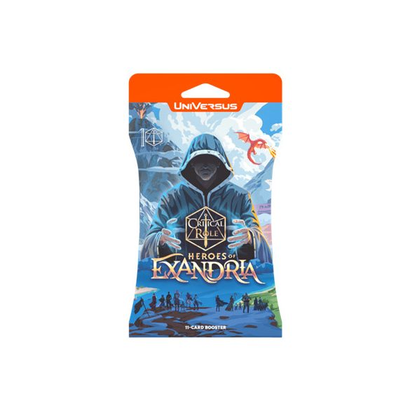 UniVersus CCG: Critical Role - Heroes Of Exandria Hanging Booster Display (48 packs) - EN-UVSCR02-HBD