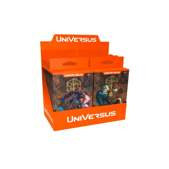 UniVersus CCG: Critical Role - Heroes Of Exandria Starter Deck Display (8 Decks) - EN-UVSCR05