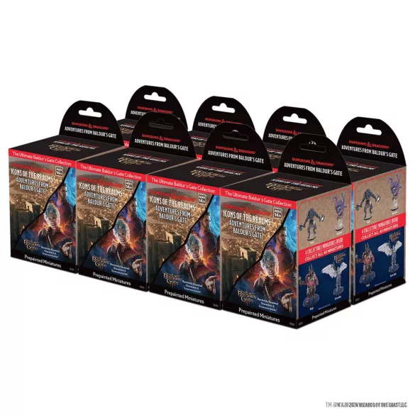 D&D Icons of the Realms: Adventures from Baldur's Gate - 8 ct. Booster Brick-96339