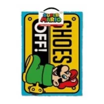 Super Mario - Door Mat - Shoes Off!-GP85125