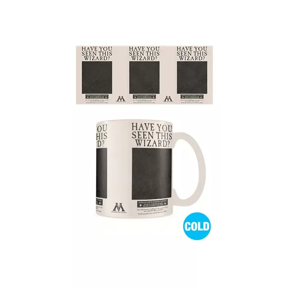 Harry Potter - Heat Change Mug - Wanted Sirius-SCMG25012