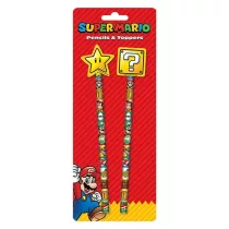 Super Mario (Core) Pencil Topper 2Pk – 2 darabos ceruzadísz szett