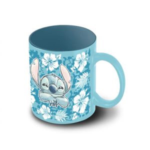 Disney - Lilo & Stitch - Blue Flowers Stitch - Mug-KM06774
