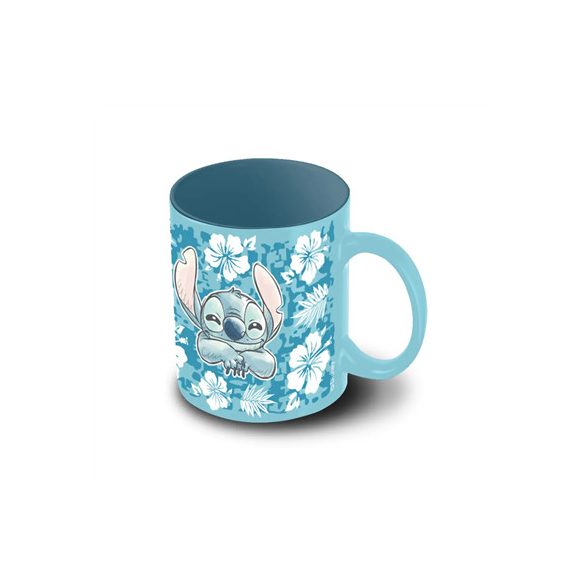 Disney - Lilo & Stitch - Blue Flowers Stitch - Mug-KM06774