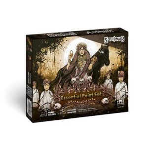 Vallejo - Game Color / 12 colors + figure - Essential Paint Set by Squidmar Miniatures 18 ml-72201