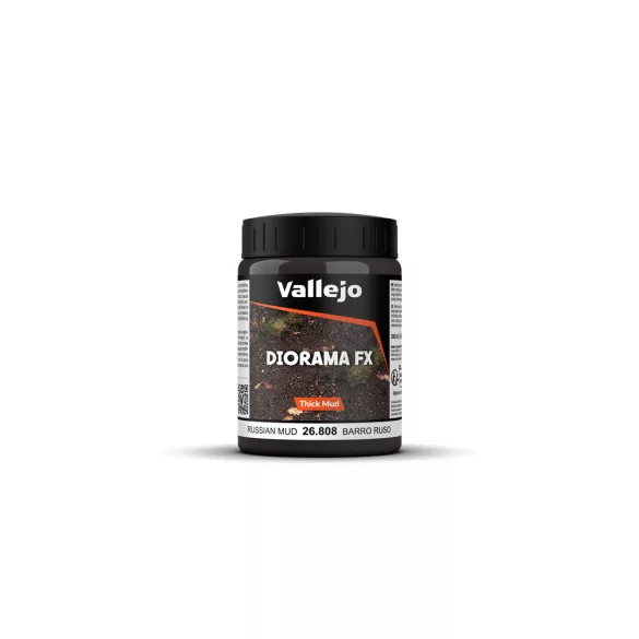 Vallejo - Diorama FX Thick Mud Textures RussianThick Mud 200 ml-26808