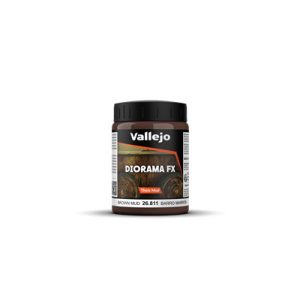 Vallejo - Diorama FX Thick Mud Textures Brown Thick Mud 200 ml-26811