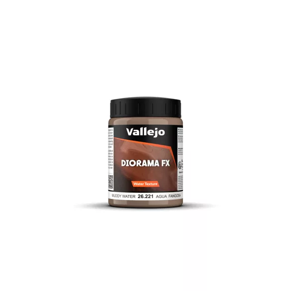 Vallejo - Diorama FX Water Textures Muddy Water 200 ml-26221