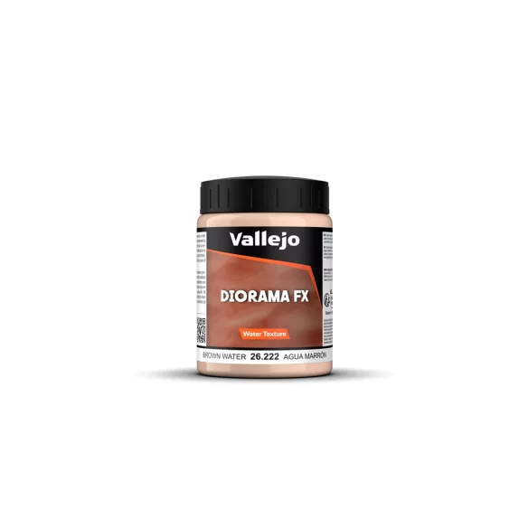 Vallejo - Diorama FX Water Textures Brown Water 200 ml-26222