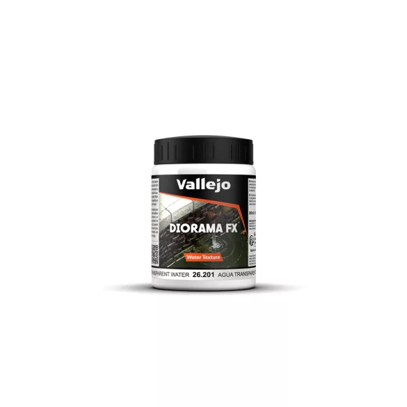Vallejo - Diorama FX Water Textures Transparent water (colorless) 200 ml-26201