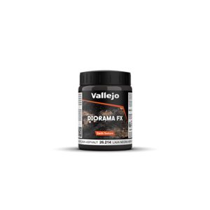 Vallejo - Diorama FX Earth Textures Black Lava-Asphalt 200 ml-26214