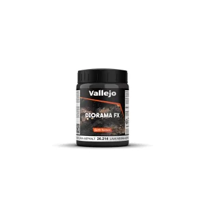 Vallejo - Diorama FX Earth Textures Black Lava-Asphalt 200 ml-26214