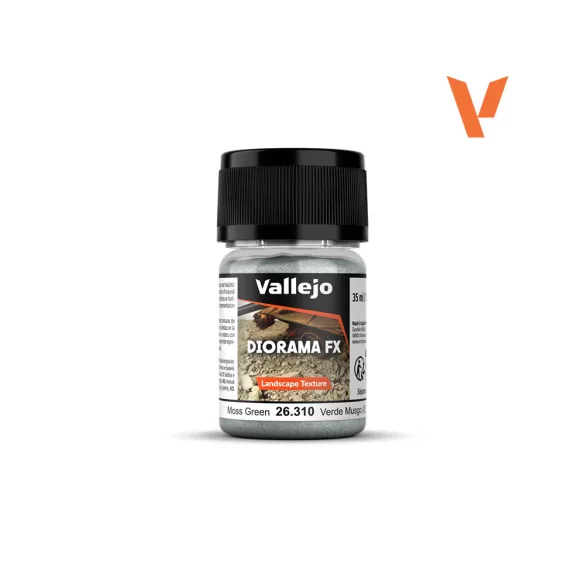 Vallejo - Diorama FX Landscape Textures Moss Green 35 ml-26310
