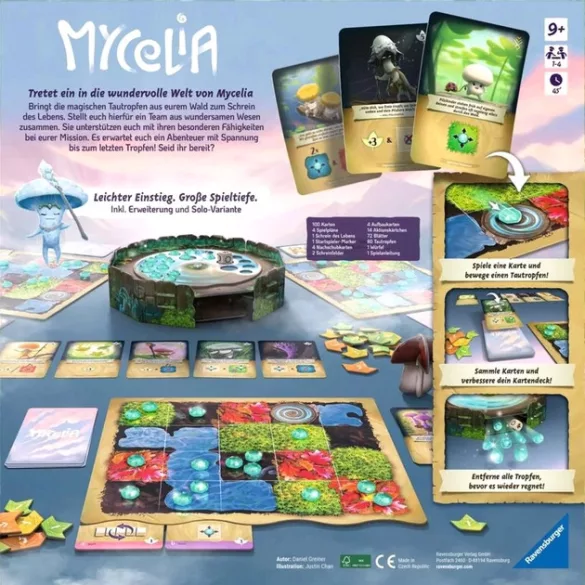 Mycelia társasjáték - német kiadás