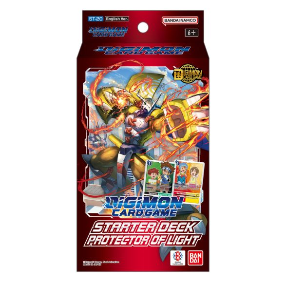 Digimon Card Game - Starter Deck Display ST20 Protector Of Light (8 Decks) - EN-2780469