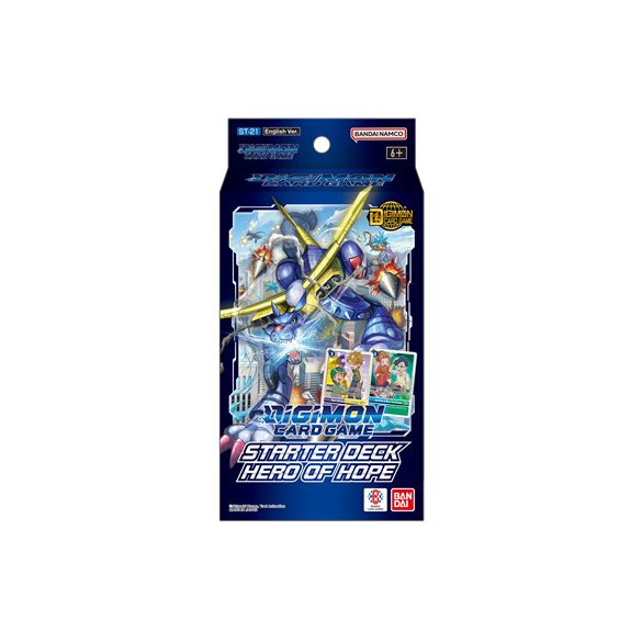 Digimon Card Game - Starter Deck Display ST21 Hero Of Hope (8 Decks) - EN-2780470