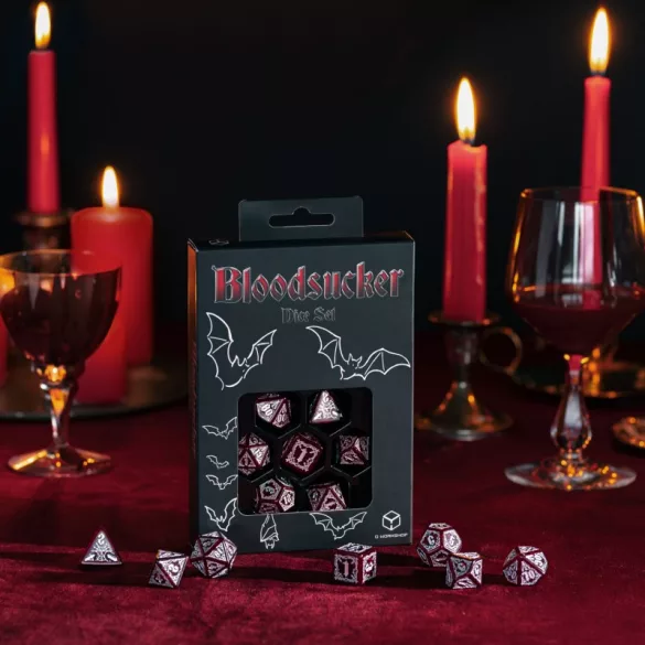 Bloodsucker Dice Set: Scarlet-SBSU02