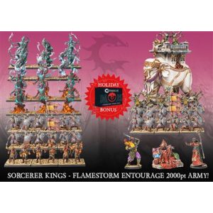 Conquest - Sorcerer Kings Flamestorm Entourage 2000pt Army - EN-PBW6095