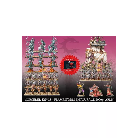 Conquest - Sorcerer Kings Flamestorm Entourage 2000pt Army - EN-PBW6095