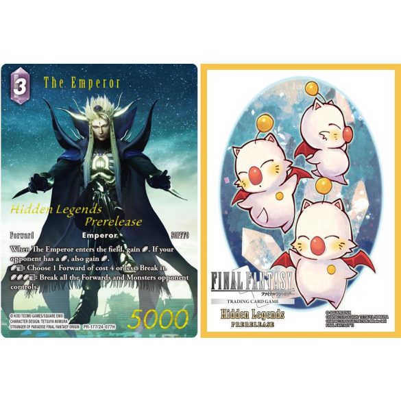 Final Fantasy TCG Hidden Legends Pre-Release Kit - DE-
