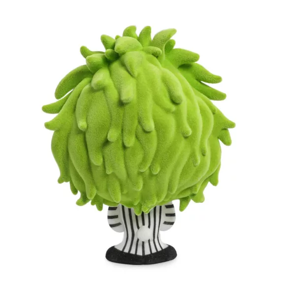Beetlejuice Beetlejuice (2024) Bhunny flocked 10 cm figura - Beetlejuice csíkos öltönyben