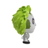 Beetlejuice Beetlejuice (2024) Bhunny flocked 10 cm figura - Beetlejuice csíkos öltönyben