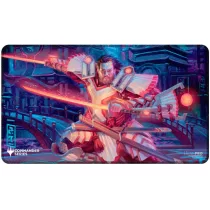 UP - Commander Series - Release 5 - Three Color Wedge - Q1 2025 Stitched Edge Playmat Isshin for MTG-38473