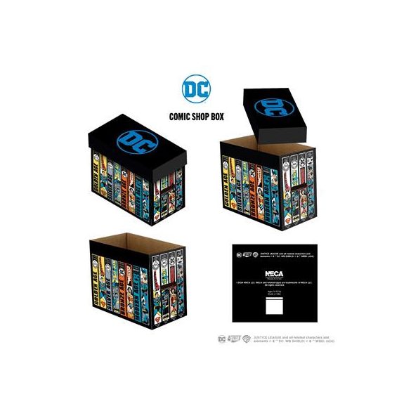 DC Short Comic Book Storage Box: Comic Shop Box-WZK67023