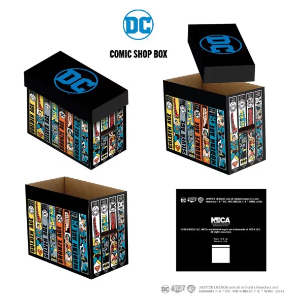 DC Short Comic Book Storage Box: Comic Shop Box-67023