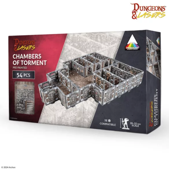 Dungeons & Lasers - Chambers Of Torment: Pre-Painted - EN-DNL0091