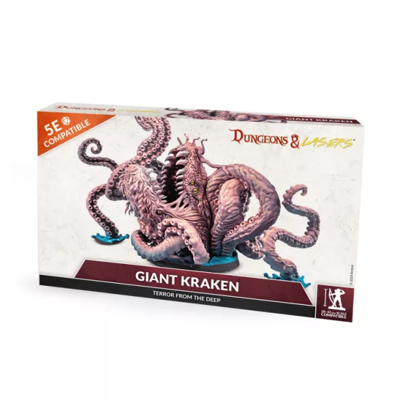 Dungeons & Lasers Giant Kraken miniatűra - angol kiadás