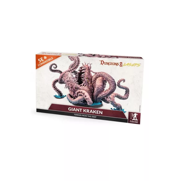 Dungeons & Lasers Giant Kraken miniatűra - angol kiadás
