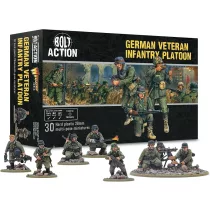 Bolt Action - German Veteran Infantry Platoon miniatűra készlet - angol kiadás
