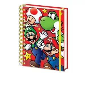 SUPER MARIO - A5 WIRO NOTEBOOK - CORE RUN-SR72959